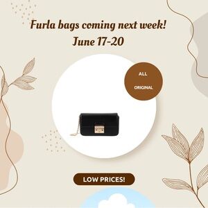 Furla bags coming up next week!